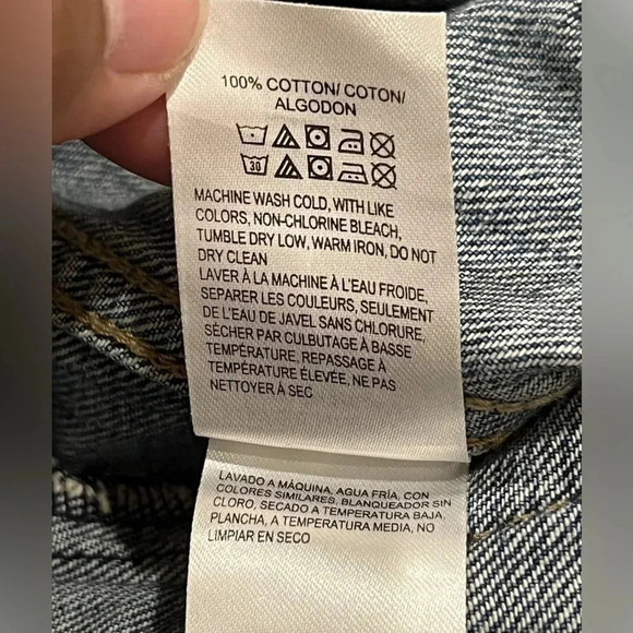 Lucky Brand Tomboy Denim Trucker Jacket Size Large 7WP10489U1 - Picture 5 of 7